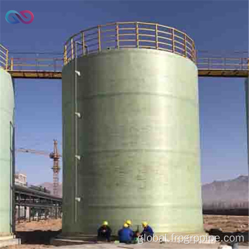 Acid Storage Tank Vertical Frp Pressure Tank Factory For Acid Storage Factory